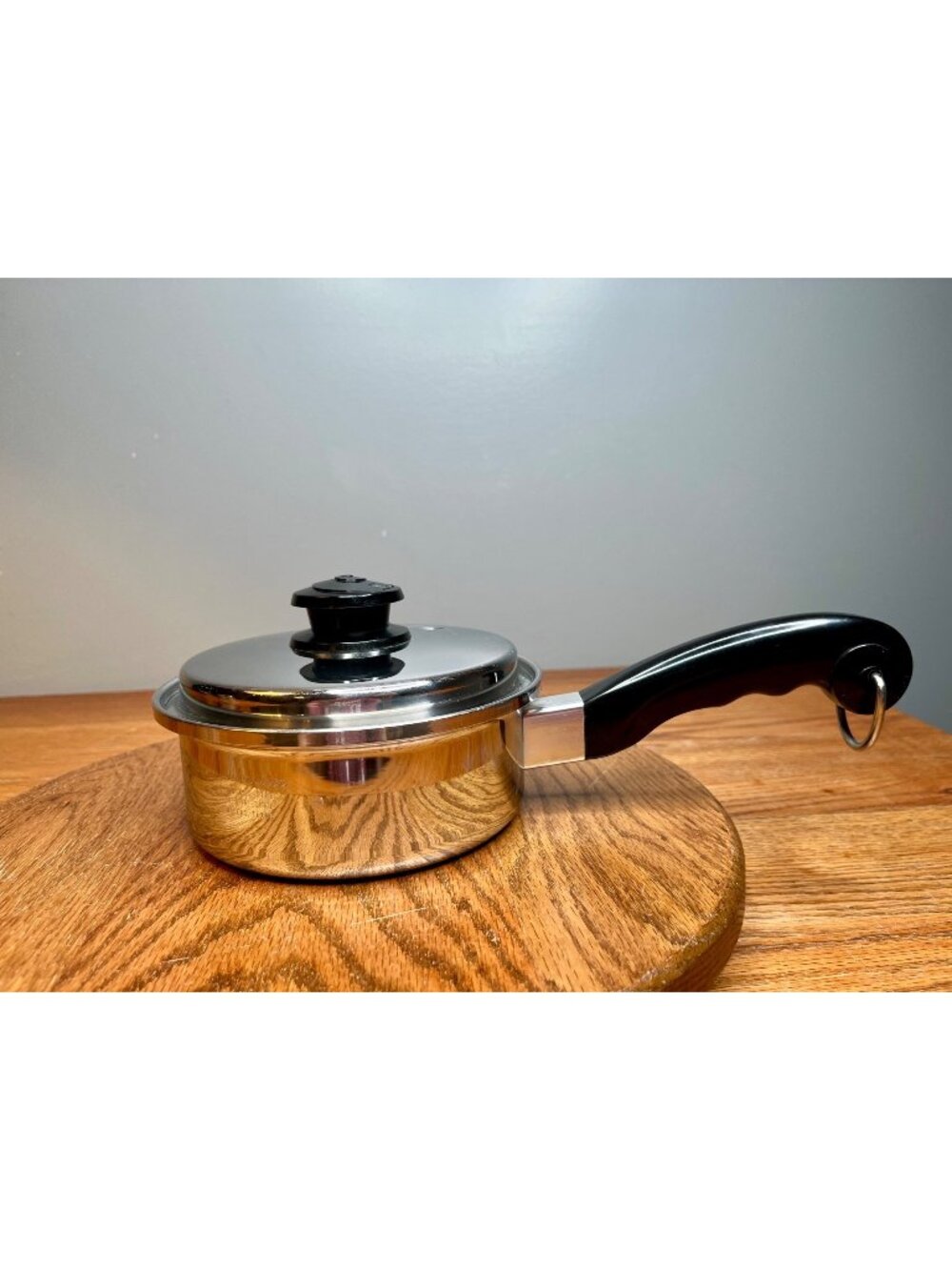 Vintage 1 QT Saladmaster  Stainless Steel Saucepan  with Vapo Lid Induction Comp